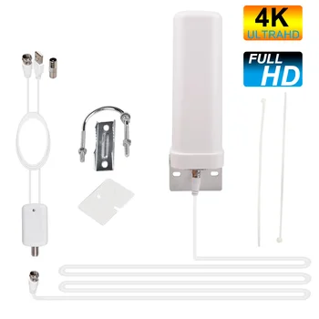 

4G LTE antenna 3G 4G external antennna outdoor antenna F Male with 10m extension cable for 3G 4G router modem 25DBI LTE antenna