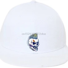 Панки череп фон кепки женские модные шляпы