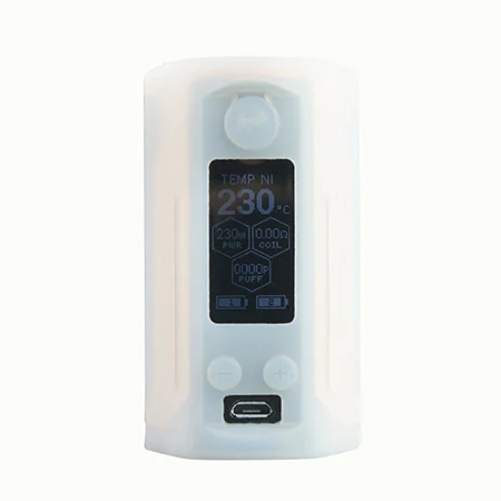 Clear Кремниевое наружное покрытие Крышка для WISMEC RX GEN3 Dual 230W TC Box Mod и силиконовый рукав обертывание для Vape WISMEC Reuleaux RX GEN3 DUAL - Цвет: Clear