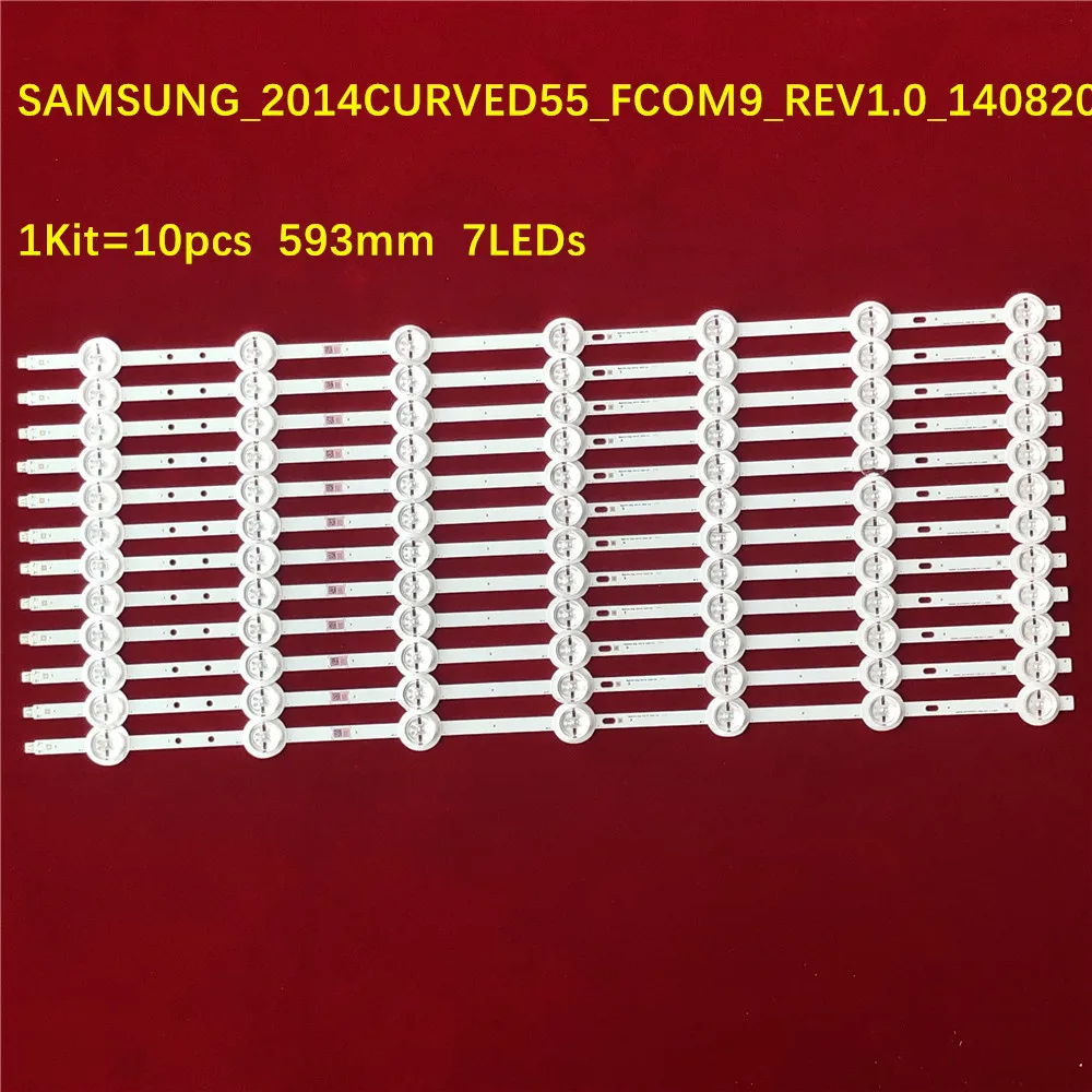 12pcs/Kit LED strips for 55 TV SAMS