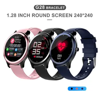 

G28 Smart Watch IP68 Waterproof Women Men Smart Watch Sports Smartwatch Heart Rate Tracker Pedometer For Xiaomi HUAWEI IOS