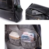 Soboba Diaper Bag for Newborn Baby Smooth Large Capacity Waterproof Nappy Changing Bag with Pacifier Bag Travel Diaper Backpack 5