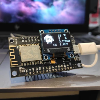 

Magic Monitor PC OLED GIF Display for Aida64 Gaming CPU GPU Fan Computer Temperature Memory Screen DIY Kits ESP8266 LiveDash
