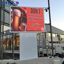 СВЕТОДИОДНЫЙ Уличный настенный дисплей P5 для фиксированной установки