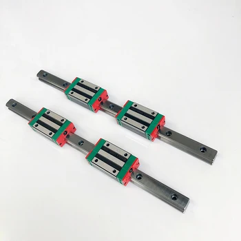 

2pc HGR15 HGR20 hgr25 Square Linear Guide Rail w+4pc HGH15CA hgh20ca hgh25ca /flang HGW15CC HGW20cc HGW25CA CNC Router Engraving