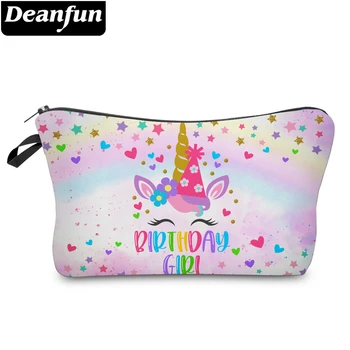 

Deanfun Colorful Makeup Bag Cute Unicorn Printed Pink Small Bags Girl Dating Outdoors Cosmetic Bags 52380