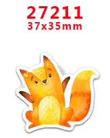 27211 30 шт. плоское украшение из смолы мультфильм смолы pr27720 - Цвет: 27211