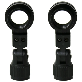 

2Pcs Condenser Microphone Holder Fixing Clip, Can Be Installed on the Desktop Microphone Holder