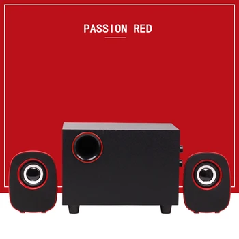 

2020 New Wooden 2.1 Multimedia Subwoofer Speaker Desktop Computer Audio Suitable For H Ome USB Active Laptop Computer Speaker