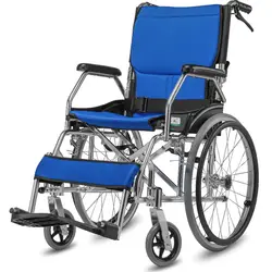 Переносное Кресло-коляска из алюминиевого сплава Складная портативная инвалидная коляска для поездок с водителем для пожилых людей