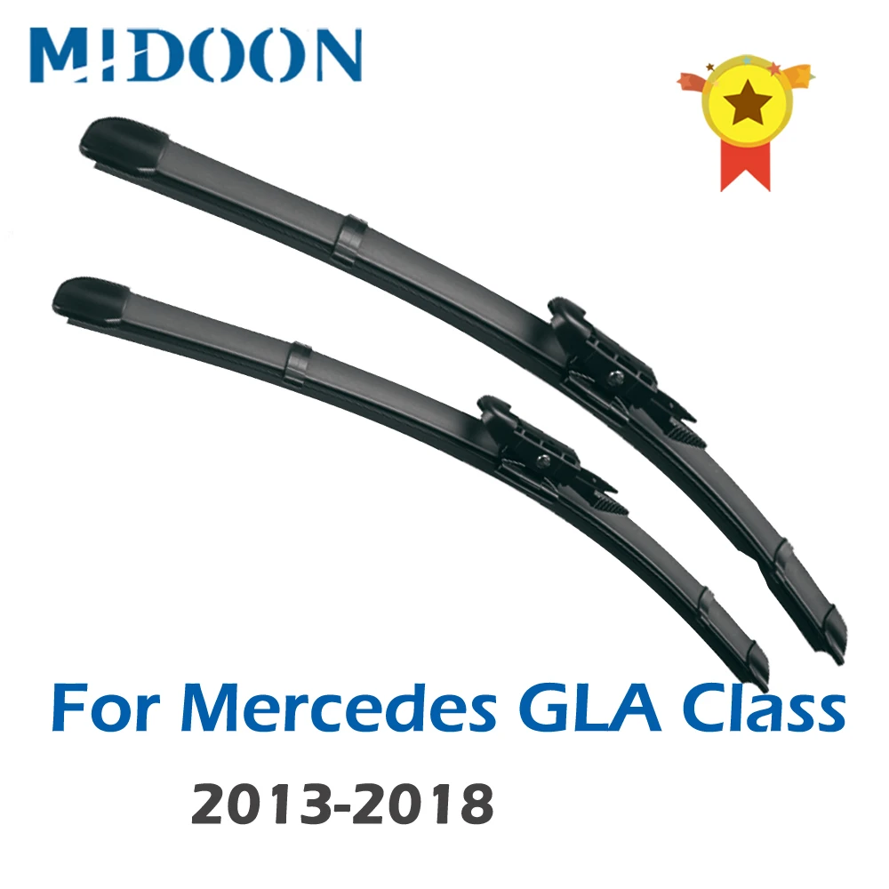 MIDOON Wiper Blades for Mercedes Benz GLA Class x156 Fit Pinch Tab Arms