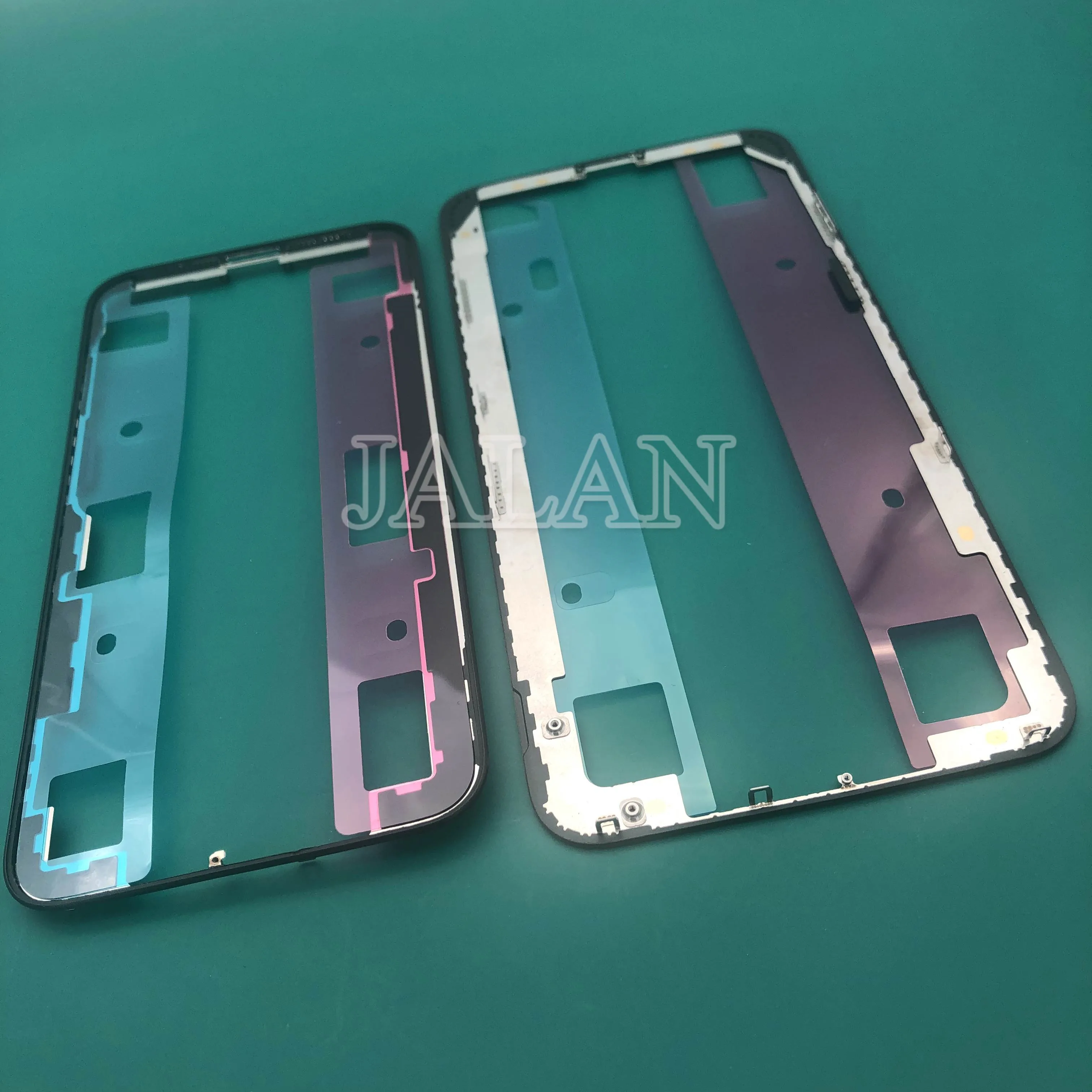 10 шт. клейкая рамка wtih для iPhone 11 Pro Max X XS MAX 5,8/6,5 дюймов сменная стеклянная рамка для ремонта ЖК-дисплея