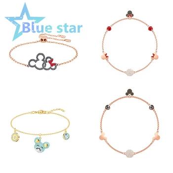 

Swarovskis bracelet original 1：1 exquisite Couple Bracelet Fashion Jewelry Birthday Gift Men and women little mouse bracelet