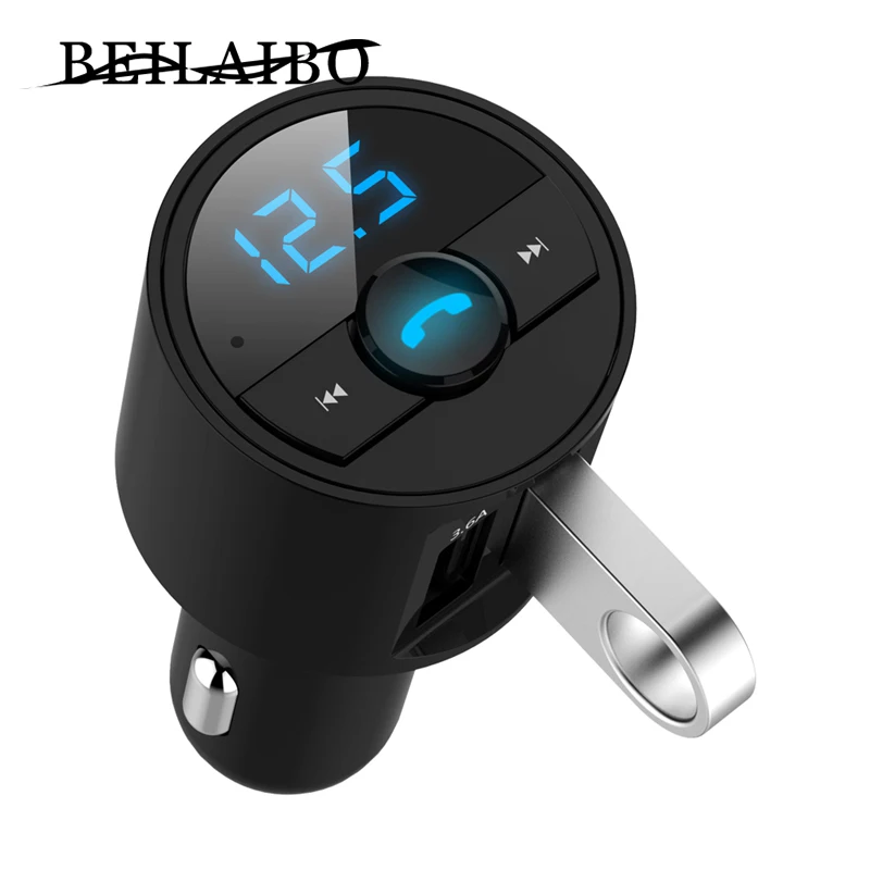 

FM Transmitter Bluetooth Car Kit car accessories USB Charger modulator Audio Music Mp3 Player Phone Wireless Handsfree Carkit