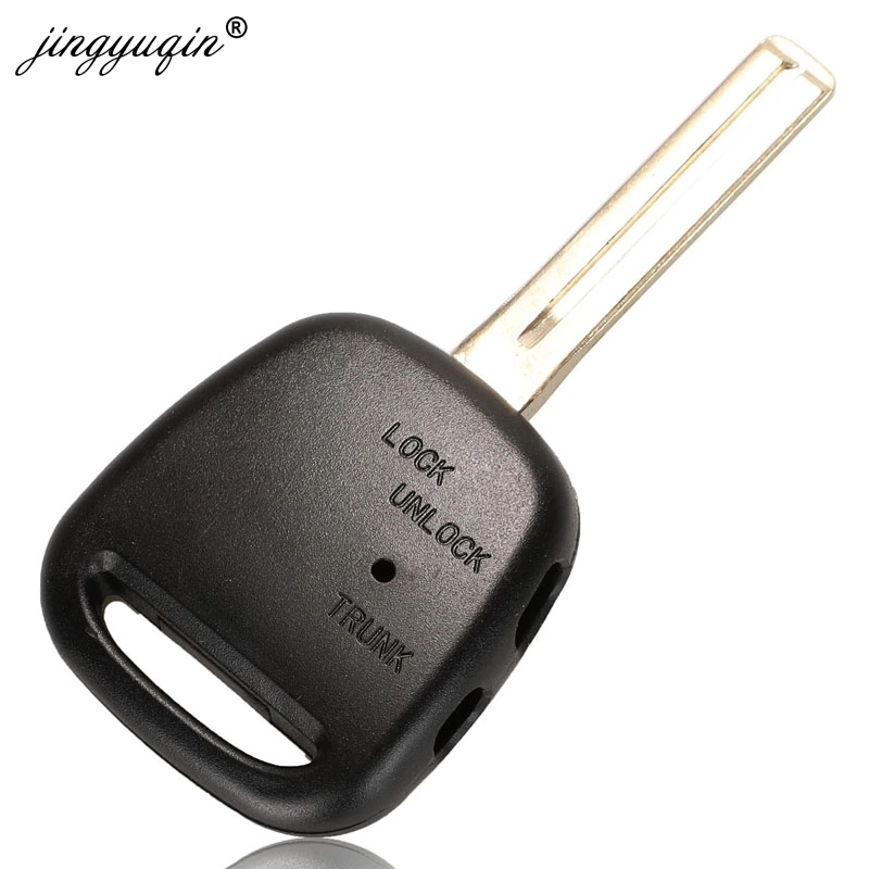 Чехол для ключа с боковой кнопкой jingyuqin 1/2 TOYOTA Carina Estima Harrier Previa Corolla Celica чехол TOY43/Toy40