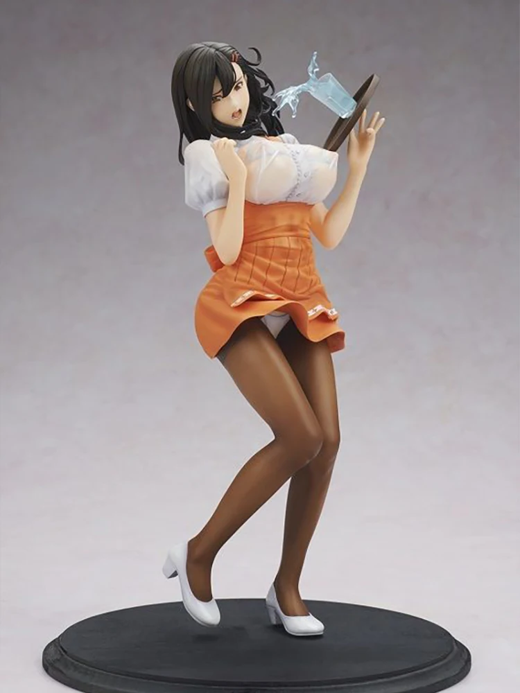 

Dragon Toy Comic Hot Milk Non Oda Heroine Collections Young Wife Waitres Hitomi PVC Action Figure Anime Figure Sexy Girl Toys