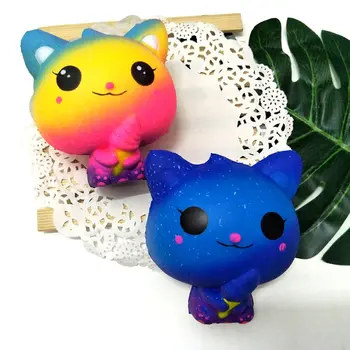

Ice Cream Cat Pu Squishy Slow Rebound Decompression Toy Cat Toy A Toy That Squeezes Slowly And Slowly Rebounds
