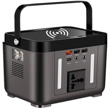 

new 2020 trending product portable power station solar power bank with wireless charger adapter PSE