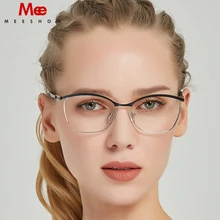 Новые очки, оправа для женщин и мужчин, очки в форме "кошачий глаз", модные русские очки по рецепту, близорукость, дальнозоркость, оптические линзы, оправа