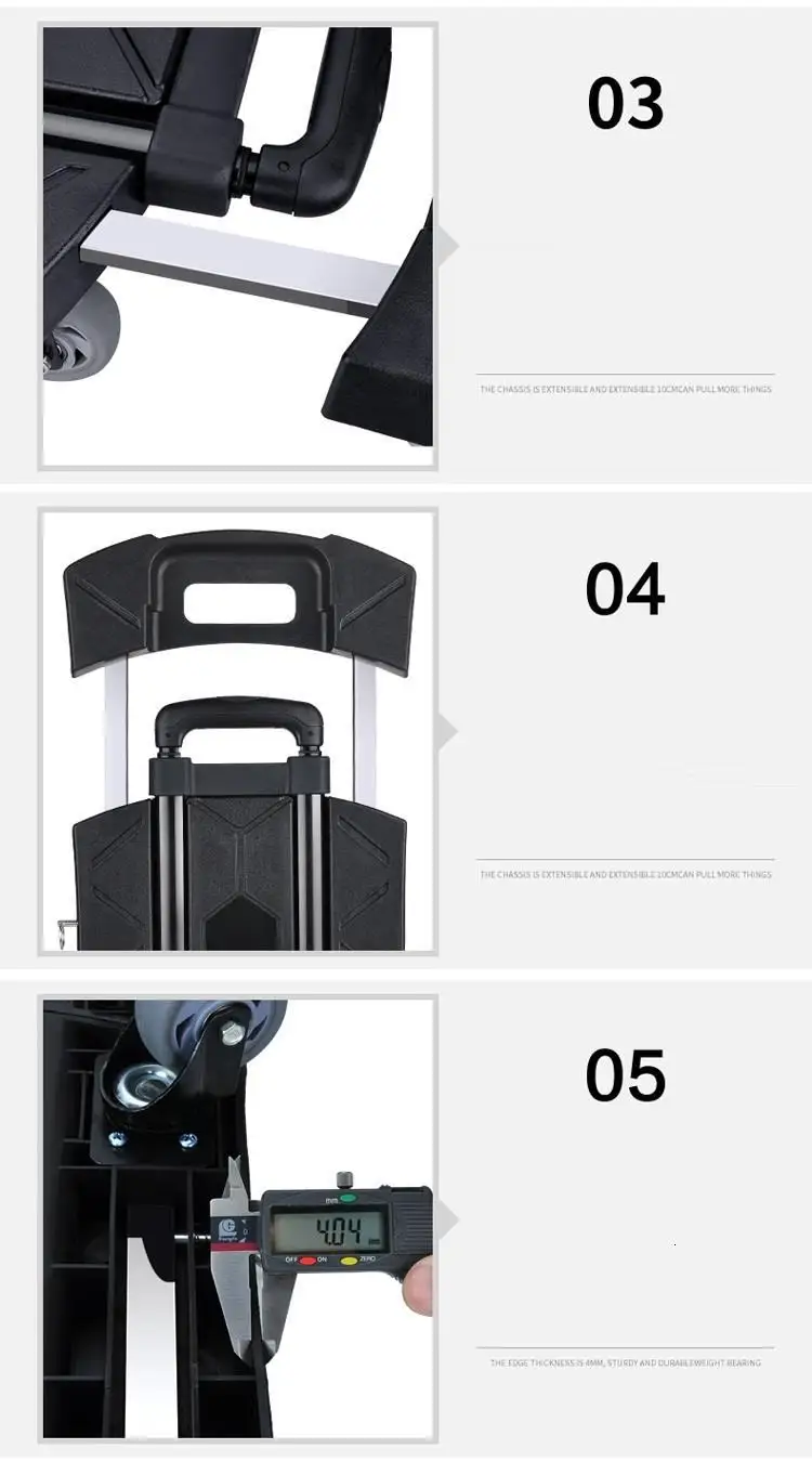 Carrello piegevole Carro De La Compra Carrello Koszyk, кухонный стол для покупок, Колесница Roulant Mesa Cocina, тележка