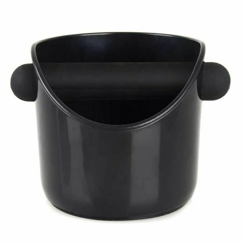 

Coffee Knock Box Espresso Grinds Waste Tamper Bin Container Holder Black
