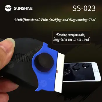 

SUNSHINE SS-023 Multipurpose Film Sticking Degumming Tool The screen defoaming and Degumming Set