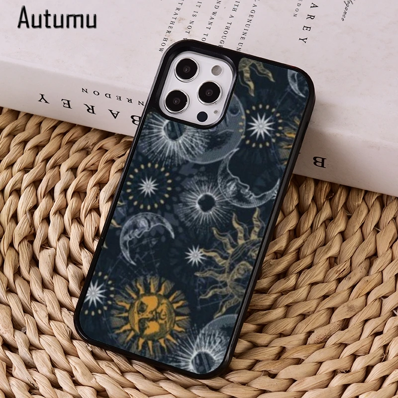 Navy Blue Aesthetic Space Phone Case Cover For Iphone 12 Mini X Xs Xr 11 Pro Max Se 5 6s 7 8 Plus Samsung S8 S9 S10 S S21 Phone Case Covers Aliexpress