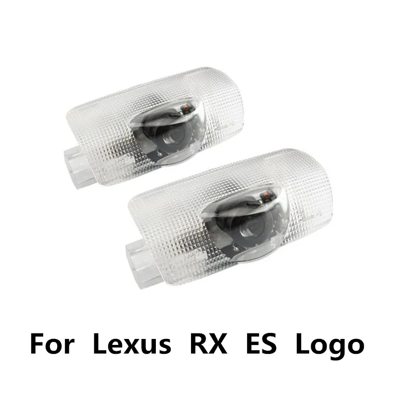 2 шт. Led двери автомобиля логотип проектор светильник Ghost Shadow для LEXUS ES GX LS LX IS RX300 RX330 RX350 IS250 LX570 IS200 IS300 lS400 RX