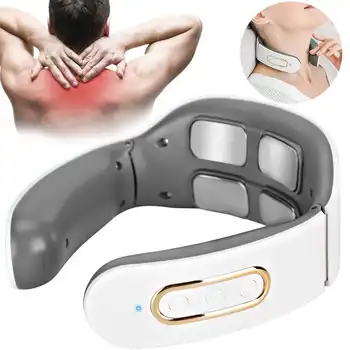 

Intelligent Electric Neck Massager Pulse Cervical Vertebra Massager Pain Relief Health Care Body Relaxation Massage Tool