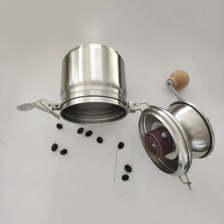 H5011e730fbd24193a4c8b83cae33e451G Stainless Steel Manual Coffee Grinder Spice Mill Hand Tool Coffee Bean Grind Molinillo Machine Coffee Bean Mill Kitchen Tools