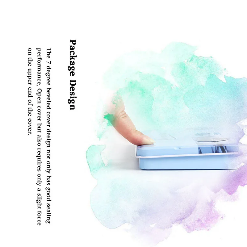 Kaufen 7 stücke sets Feste aquarell pigment set Pulver kuchen 36 farben 48 farben kinder kunst malerei lieferungen Tragbare malerei farbe