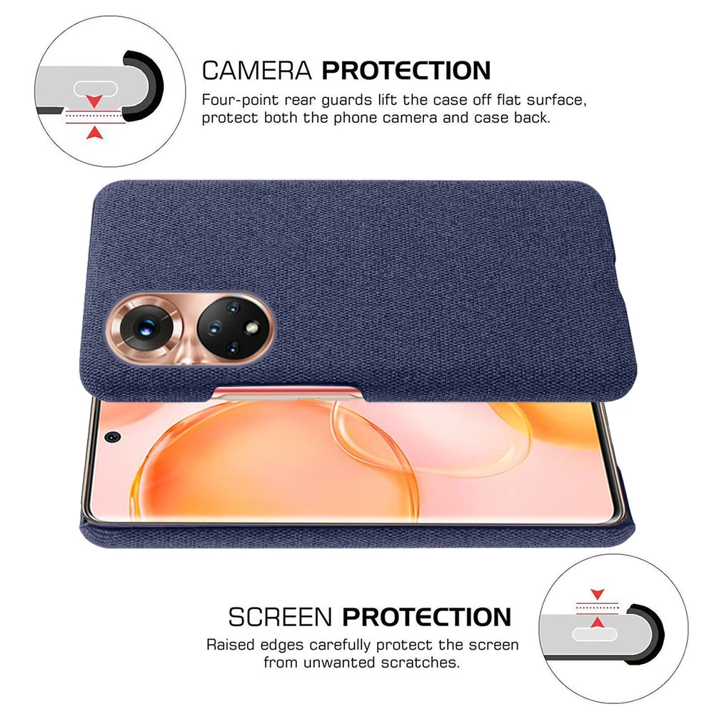 Honor 50 Slim Retro Fabric Antiskid Case