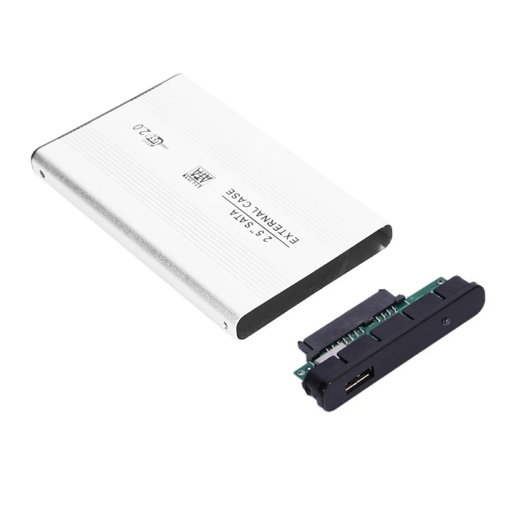 2,5 дюймов HDD корпус Внешний USB 2,0 SATA Корпус SSD, HDD Мобильный Корпус для жесткого диска коробка диско Дуро экстерно док-станция