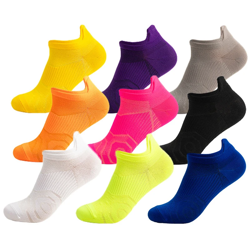 Cycling-Socks Sports-Socks Basketball Tennis Hiking Running Women Ski-Bike Summer Pure-Color
