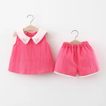 

(5 sets/lot) 2020 Summer Girl's Cothing Set Floral 052705