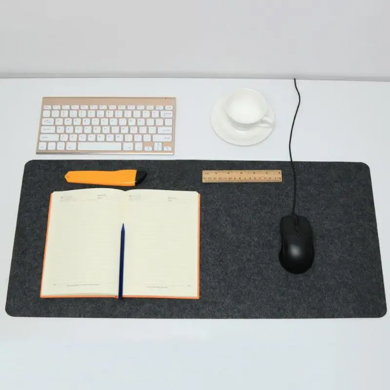 70*33 см, простой большой офисный коврик, современный Настольный коврик с клавиатурой, компьютерный коврик для мыши, шерстяная войлочная подушка для ноутбука, коврик для мыши, игровой коврик для мыши