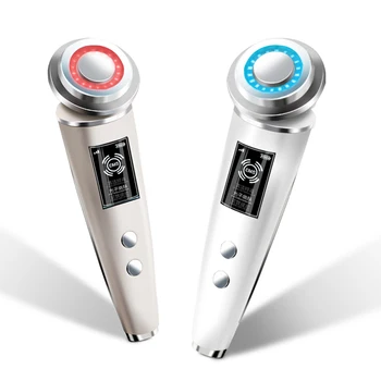 

LED Face Lifting Facial Massager Ultrasonic Beauty Rejuvenation Device Photon Deep Cleanse Skin Care Acne Clean Beauty Machine