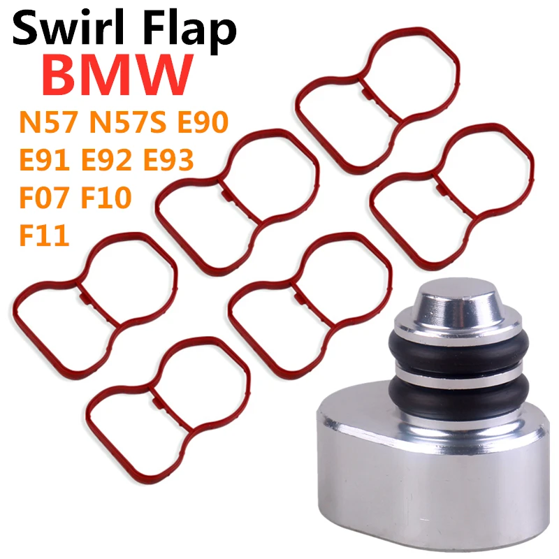 Swirl Flap Flaps Delete Plug Blank Replacement for BMW N57 N57S 3.0 D E90 F10 Swirl Flap Flaps Delete Plug Blank Replacement for BMW N57 N57S 3.0 D E90 F10