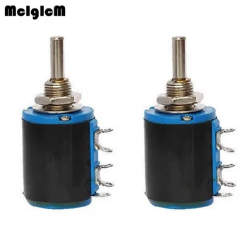

2pcs WXD3-12 1W 5 ring multi-circle precision wire-wound potentiometer 10K ohm