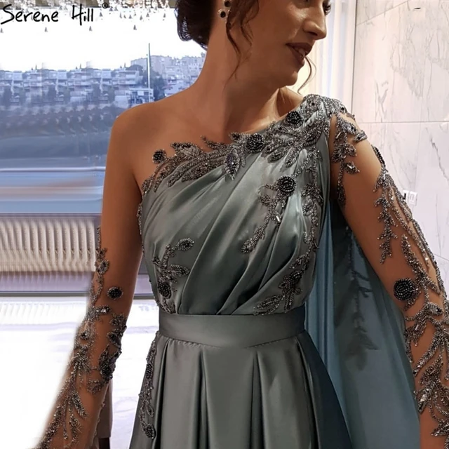 On Sale No Return No Refund Sale Red Luxury Sequined Beading Sexy Evening Dresses 2025 Dubai Latest Off Shoulder Evening Gowns For Women LA60792