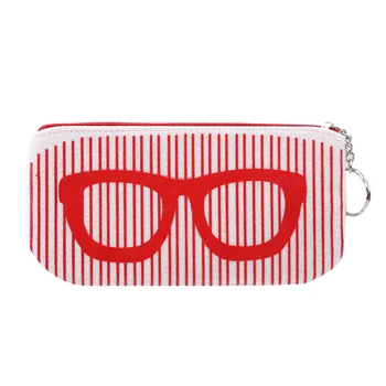 

Women Coin Purse Zipper Pencil Bag New Fashion Eyeglasses Sunglasses Case Pouch Box Storage Protector Eyewear Accessories