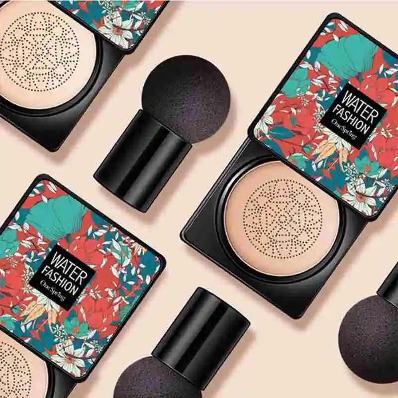 Mushroom Head Air Cushion CC Cream Natural Moisturizing Makeup Oil-control Foundation Cosmetics Cream Concealer BB Whitening