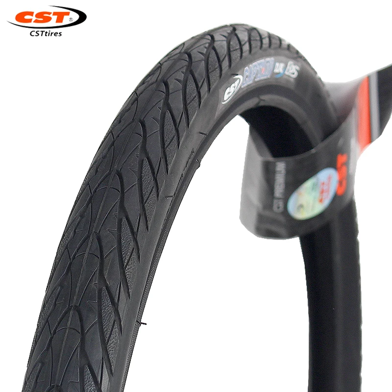 

CST tires C-1698 Shark Fin Mountain Bike Steel wire folding 26inches Outer Tyre 27.5*1.75 Half-bald Puncture preventionTyre