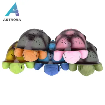 

ASTRORA LED Kid Turtle Night Light USB Powered projection Ambient Light Bedroom Gift Baby Music Lamp