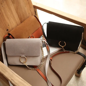 

Retro Frosted Square Bag High Quality Simple All-Match Messenger Bag Exquisite Elegant Fashion Small Fresh Woman Lady Bags