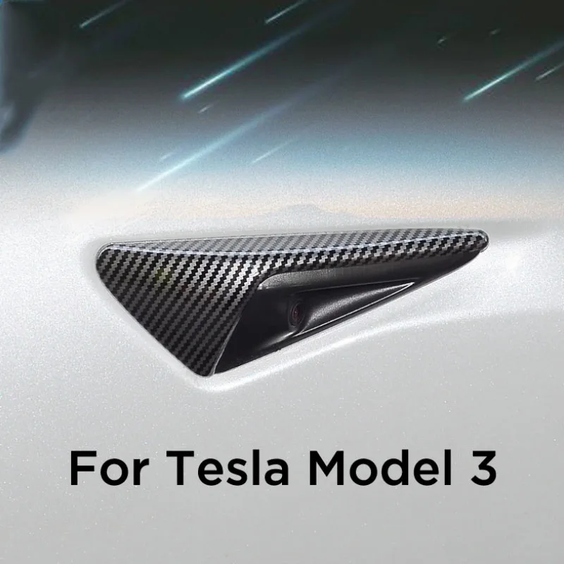 

Accessories For Tesla Model 3 Body Side Camera Protection Cover Fender Waterproof Protective Cover
