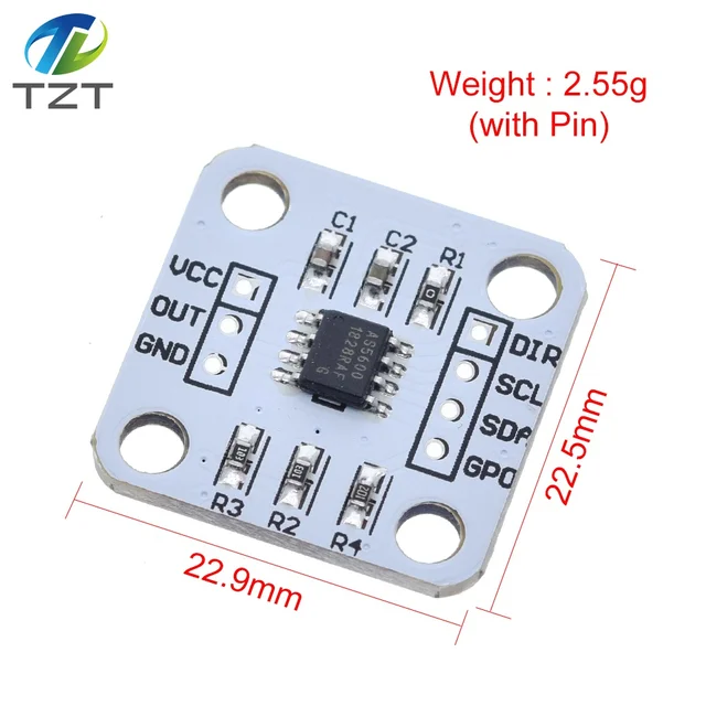 Encodeur Magnétique MT6701 – 22.5/42mm, Mode ABZ, Mesure D'angle Par Induction, Neuf