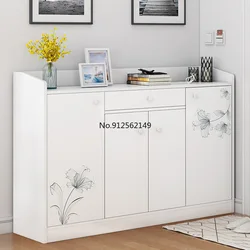 Armoire à chaussures de grande capacité, meuble d'entrée, étagère à chaussures, meuble de rangement pour le couloir et le balcon 