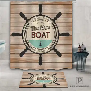 

Custom Anchor (1) Waterproof Shower Curtain Doormat Home Bath Bathroom Polyester Fabric Multi Sizes#2019-1-05-79