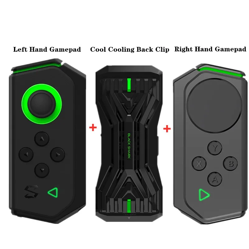 left right Cold Chip Xiaomi Black Shark 2, крутой охлаждающий Задний зажим, очень холодный чип, батарея 700 мА/ч, супер охлаждающий вентилятор, только для Black Shark 2 - Цвет: left right Cold Chip